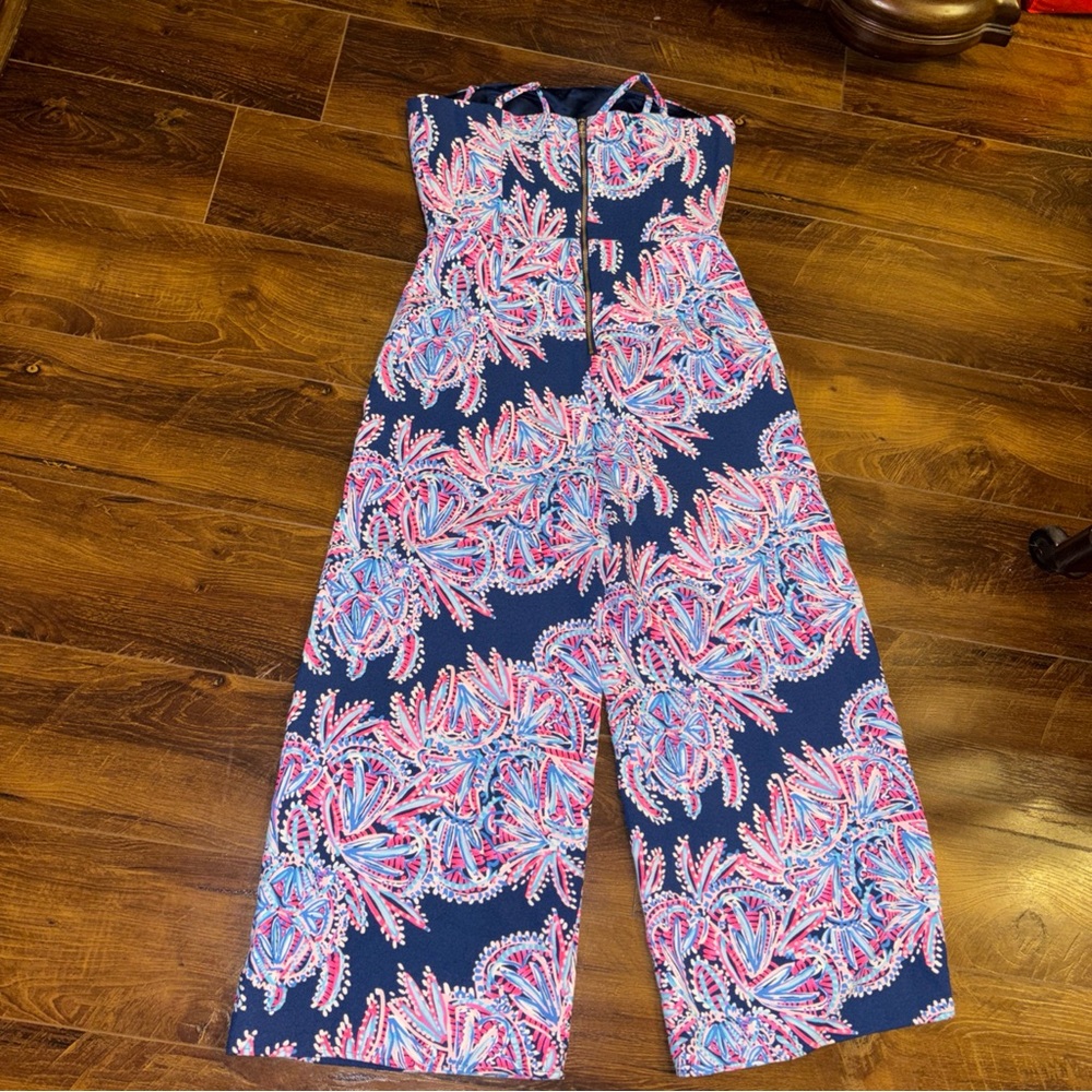 Lilly Pulitzer Sandra Jumper.  Oyster Bay Blue.  Size 2 - Picture 11 of 14